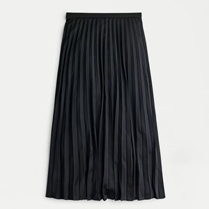 J Crew pleated midi skirt